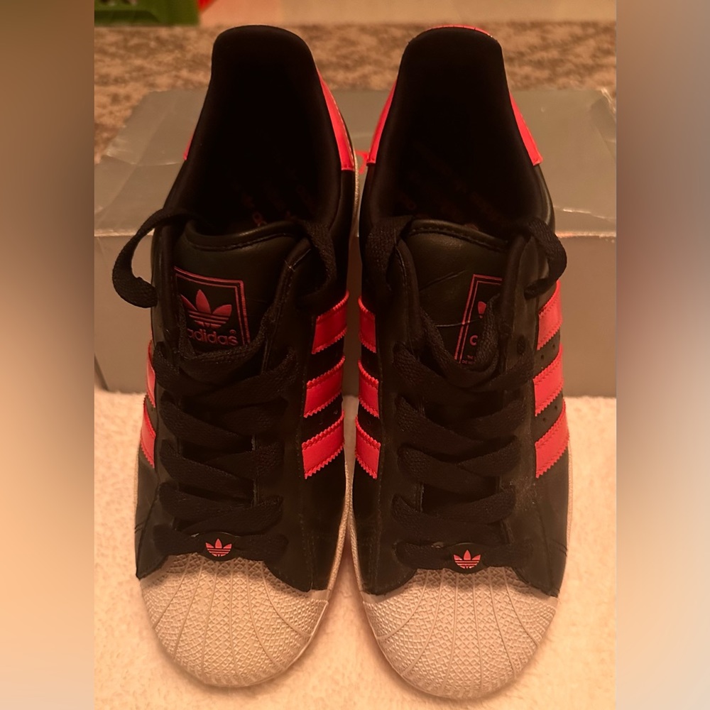NWOT adidas pink and black